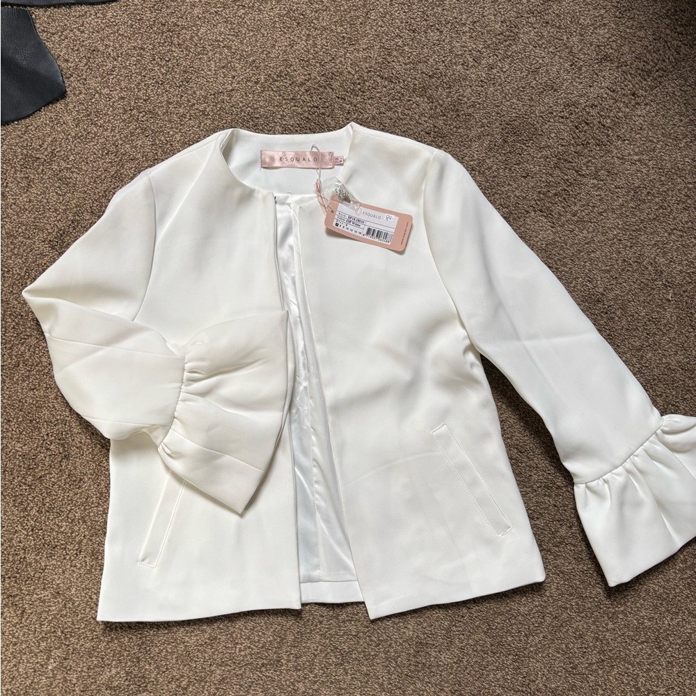Elegant White Blazer